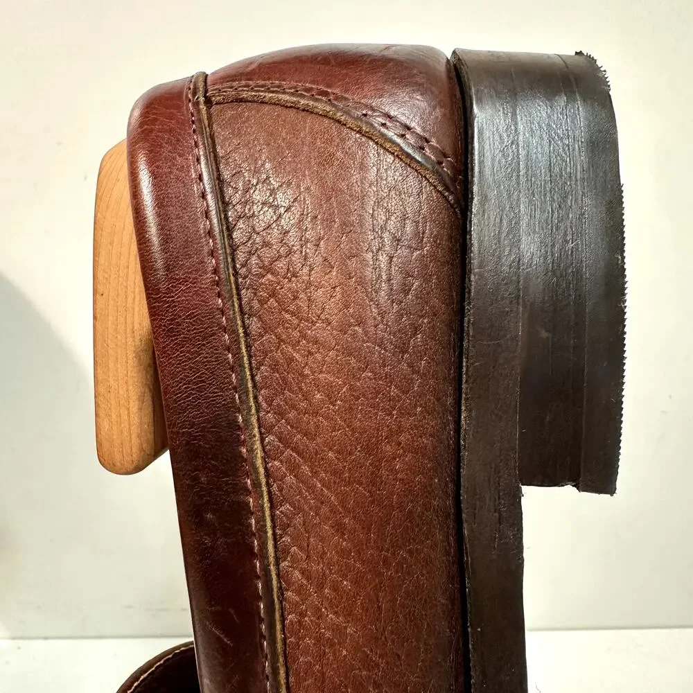 NEW HEELS Rancourt & Co. x H. S. Trask Buckle Loafer Brown Made in USA 9 D